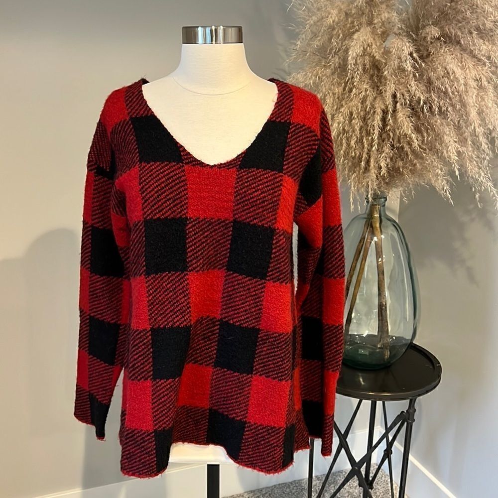 Jamison Buffalo Check Sweater 